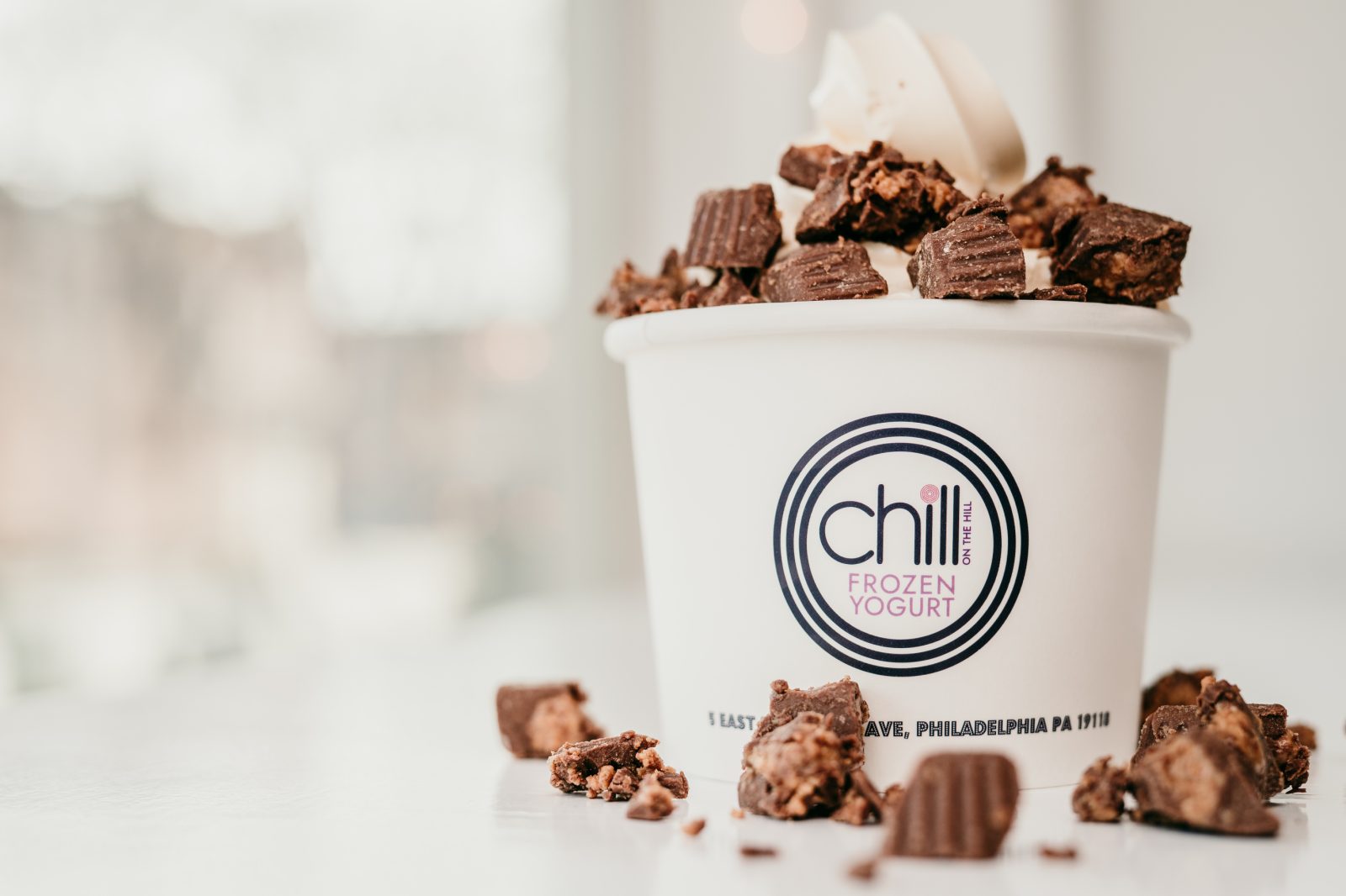 Frozen yogurt from Chill on the Hill